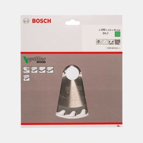 Bosch 190x30 mm 24 Diş Daire Testere Bıçağı