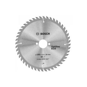 Bosch 190x30 mm 48 Diş Daire Testere Bıçağı