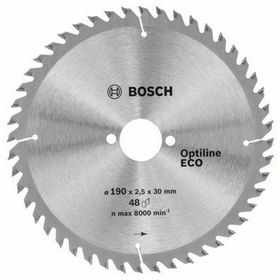 Bosch 190x30 mm 48 Diş Daire Testere Bıçağı