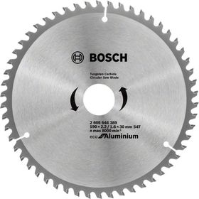 Bosch 190x30 mm 54 Diş Optiline Eco Aluminyum Daire Testere Bıçağı
