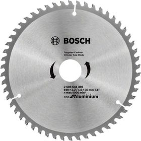 Bosch 190x30 mm 54 Diş Optiline Eco Aluminyum Daire Testere Bıçağı