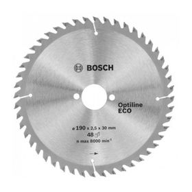 Bosch 190x30mm 48 Diş Daire Testere Bıçağı
