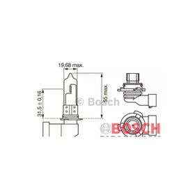 Bosch 1987302153 P22D Osrama 9006 Ampul