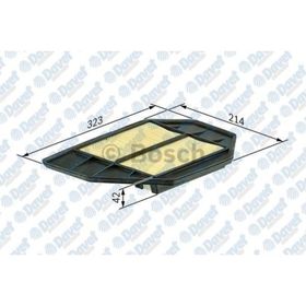 Bosch 1987429178 Honda Civic VII 1.7 CTDI 100HP Hava Filtresi