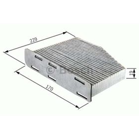 Bosch 1987432027 Polen Filtresi