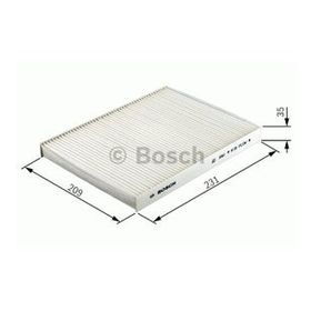 Bosch 1987432413 Karbonlu Polen Filtresi