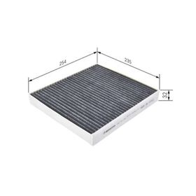 Bosch 1987432543 Karbonlu Polen Filtresi