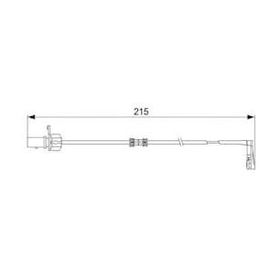 Bosch 1987474489 Arka Fren Balatası