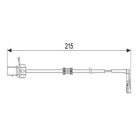 Bosch 1987474489 Arka Fren Balatası
