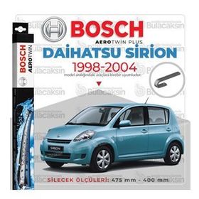 Bosch 1998-2004 Daihatsu Sirion Muz Silecek Takımı