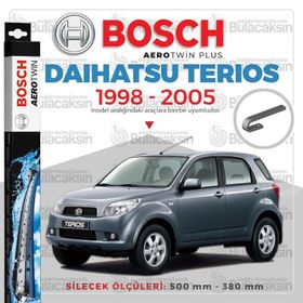 Bosch 1998-2005 Daihatsu Terios Muz Silecek Takımı