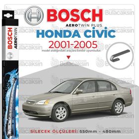 Bosch 2001-2005 Honda Civic Sedan Muz Silecek Takımı