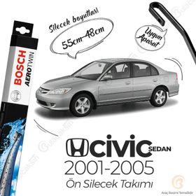 Bosch 2001-2005 Honda Civic Sedan Muz Silecek Takımı