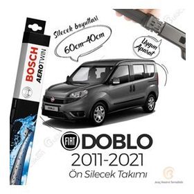 Bosch 2011 - 2021 Fiat Doblo Muz Silecek Takımı