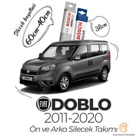 Bosch 2011-2021 Fiat Doblo Ön Arka Silecek Seti