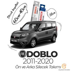 Bosch 2011-2021 Fiat Doblo Ön Arka Silecek Seti