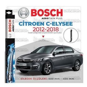 Bosch 2012-2018 Citroen C-elysee Muz Silecek Takımı