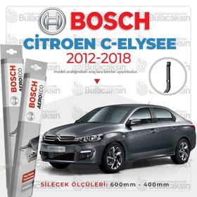 Bosch 2012-2018 Citroen C-elysee Muz Silecek Takımı