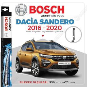 Bosch 2016-2020 Dacia Sandero Muz Silecek Takımı