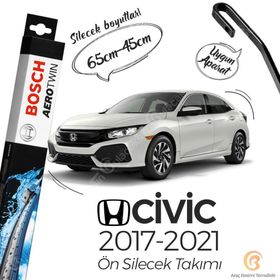 Bosch 2017-2021 Honda Civic Fc5 Muz Silecek Takımı