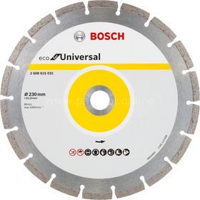 Bosch 230 mm Ekonomik Seri Genel Yapı Malzemeleri İçin Elmas Kesme Diski