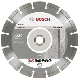 Bosch 230 mm Standard Seri Beton İçin 9+1 Elmas Kesme Diski Set