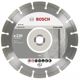 Bosch 230 mm Standard Seri Beton İçin 9+1 Elmas Kesme Diski Set