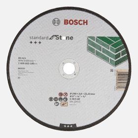 Bosch 230x3.0 mm Standard Seri Düz Taş Kesme Diski