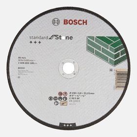 Bosch 230x3.0 mm Standard Seri Düz Taş Kesme Diski