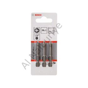 Bosch 2607001526 PH 1x49 mm 3'lü Vidalama Ucu