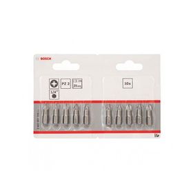 Bosch 2607001559 PZ 2x25 mm 10'lu Vidalama Ucu