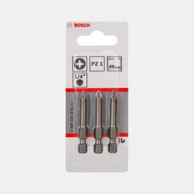 Bosch 2607001575 PZ 1x49 mm 3'lü Vidalama Ucu