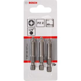 Bosch 2607001577 PZ 2x49 mm 3'lü Vidalama Ucu