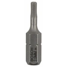 Bosch 2607001720 HEX 2.5x25 mm 3'lü Vidalama Ucu