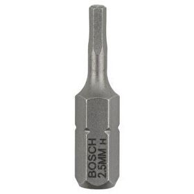 Bosch 2607001720 HEX 2.5x25 mm 3'lü Vidalama Ucu