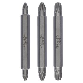 Bosch 2607001749 PZ1/2/3x60 mm 3'lü Çift Taraflı Vidalama Ucu
