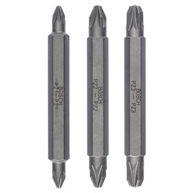 Bosch 2607001749 PZ1/2/3x60 mm 3'lü Çift Taraflı Vidalama Ucu