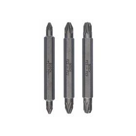 Bosch 2607001749 PZ1/2/3x60 mm 3'lü Çift Taraflı Vidalama Ucu