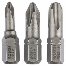 Bosch 2607001752 Ph1/2/3 25 mm 3'lü Extrahard Bit Uç