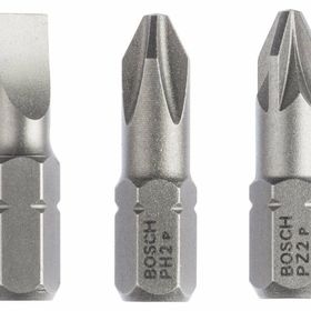 Bosch 2607001766 PH2/PZ2/SL1,0 25 mm 3'lü ExtraHard Bits Uç