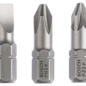 Bosch 2607001766 PH2/PZ2/SL1,0 25 mm 3'lü ExtraHard Bits Uç
