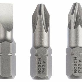 Bosch 2607001766 PH2/PZ2/SL1,0 25 mm 3'lü ExtraHard Bits Uç