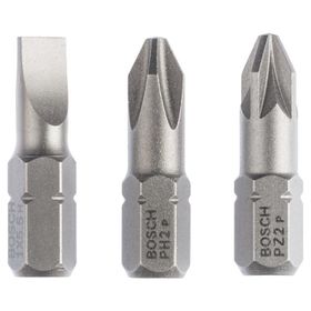 Bosch 2607001766 PH2/PZ2/SL1,0 25 mm 3'lü ExtraHard Bits Uç