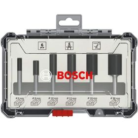 Bosch 2607017465 6 Parça Düz 6 mm Pro Freze Seti