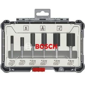 Bosch 2607017465 6 Parça Düz 6 mm Pro Freze Seti