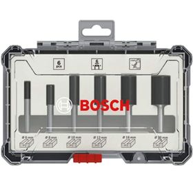 Bosch 2607017465 6 Parça Düz 6 mm Pro Freze Seti
