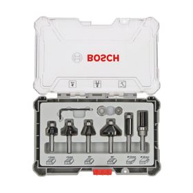 Bosch 2607017468 6 Parça Karışık 6 mm Pro Freze Seti