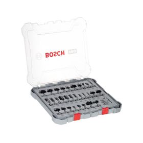Bosch 2607017474 30 Parça 6 mm Şaftlı Freze Ucu Seti