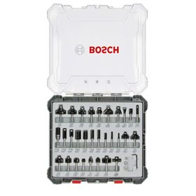Bosch 2607017474 30 Parça 6 mm Şaftlı Freze Ucu Seti