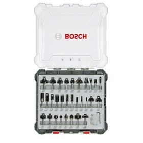 Bosch 2607017474 30 Parça 6 mm Şaftlı Freze Ucu Seti